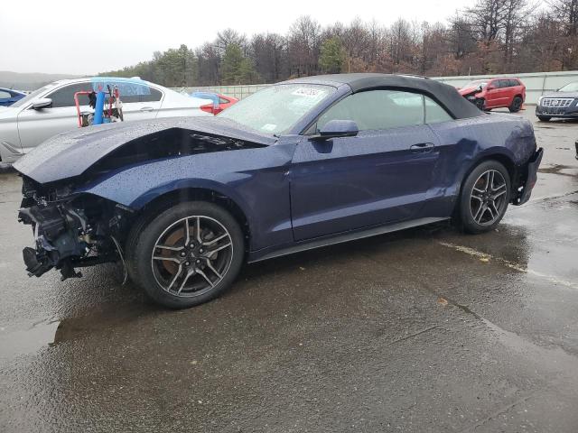 1FATP8UH2L5113050 - 2020 FORD MUSTANG BLUE photo 1