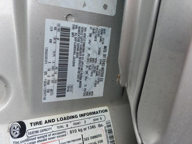 5LMFU28506LJ23209 - 2006 LINCOLN NAVIGATOR ვერცხლისფერი ფოტო 12