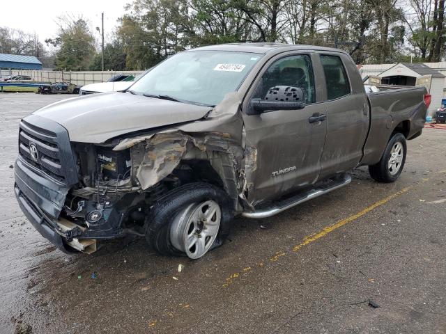 5TFRU5F1XBX025734 - 2011 TOYOTA TUNDRA DOUBLE CAB SR5 GRAY photo 1