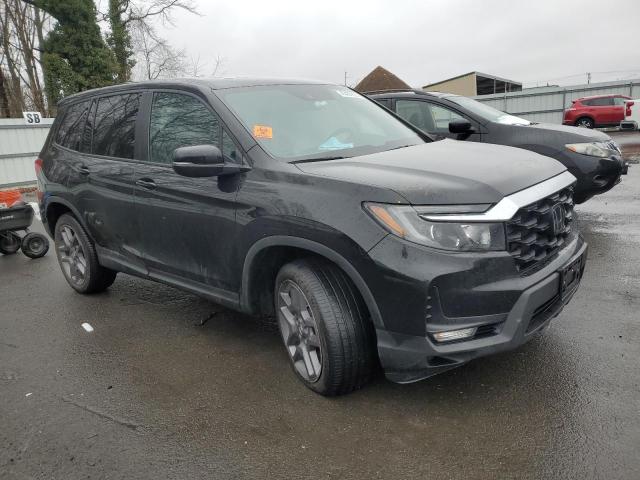 5FNYF8H55PB003049 - 2023 HONDA PASSPORT EXL Siyah fotoğraf 4