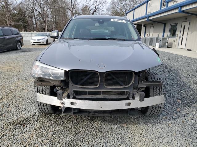 5UXWX7C54G0R18459 - 2016 BMW X3 XDRIVE35I GRAY photo 5