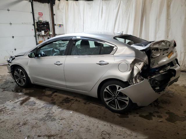 KNAFZ4A80E5152959 - 2014 KIA FORTE EX SILVER photo 2