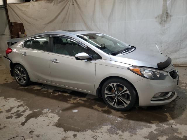 KNAFZ4A80E5152959 - 2014 KIA FORTE EX SILVER photo 4