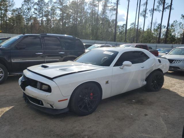 2C3CDZFJ2MH650511 - 2021 DODGE CHALLENGER R/T SCAT PACK WHITE photo 1