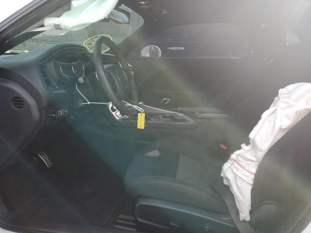 2C3CDZFJ2MH650511 - 2021 DODGE CHALLENGER R/T SCAT PACK WHITE photo 7