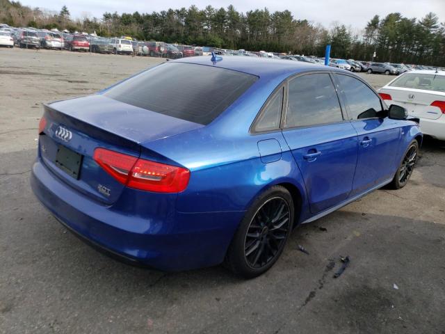 WAUFFAFL6GA007780 - 2016 AUDI A4 PREMIUM PLUS S-LINE BLUE photo 3