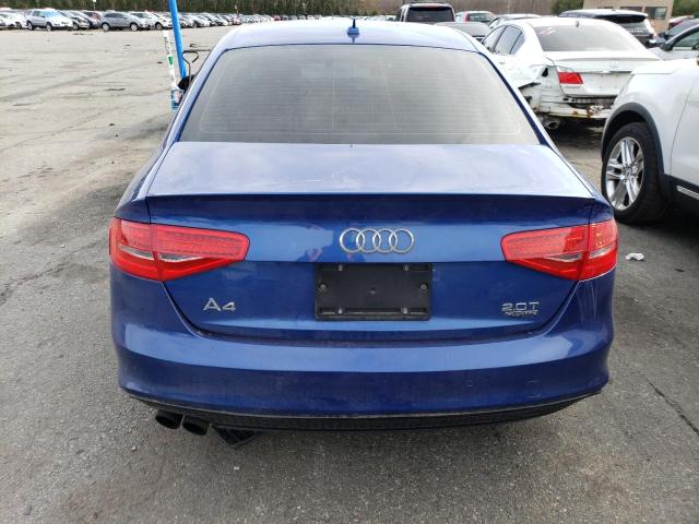 WAUFFAFL6GA007780 - 2016 AUDI A4 PREMIUM PLUS S-LINE BLUE photo 6