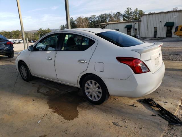 3N1CN7APXDL888318 - 2013 NISSAN VERSA S WHITE photo 2