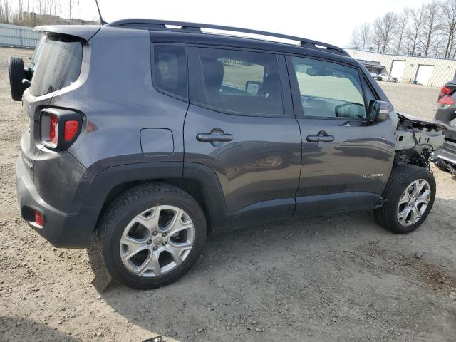 ZACNJBD18KPJ92859 - 2019 JEEP RENEGADE LIMITED BLACK photo 3