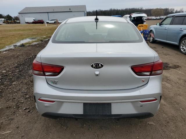 3KPA24ADXME367556 - 2021 KIA RIO LX SILVER photo 6