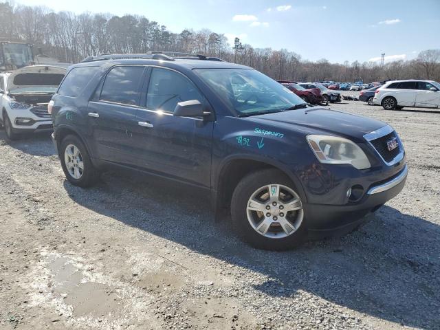 1GKKVPED1CJ342266 - 2012 GMC ACADIA SLE BLUE photo 4