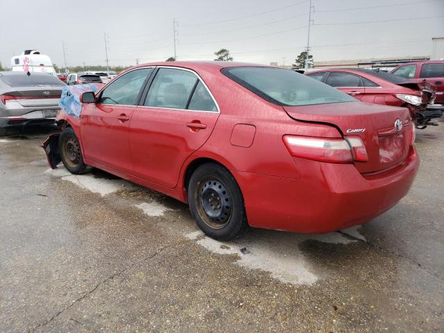 4T1BE46K38U250309 - 2008 TOYOTA CAMRY CE RED photo 2