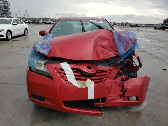 4T1BE46K38U250309 - 2008 TOYOTA CAMRY CE RED photo 5