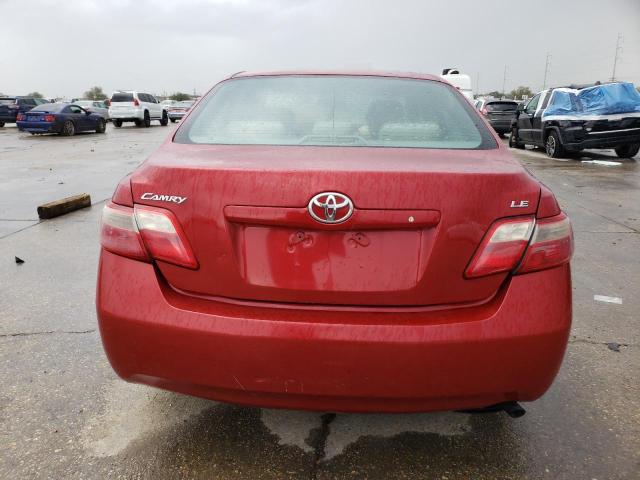 4T1BE46K38U250309 - 2008 TOYOTA CAMRY CE RED photo 6