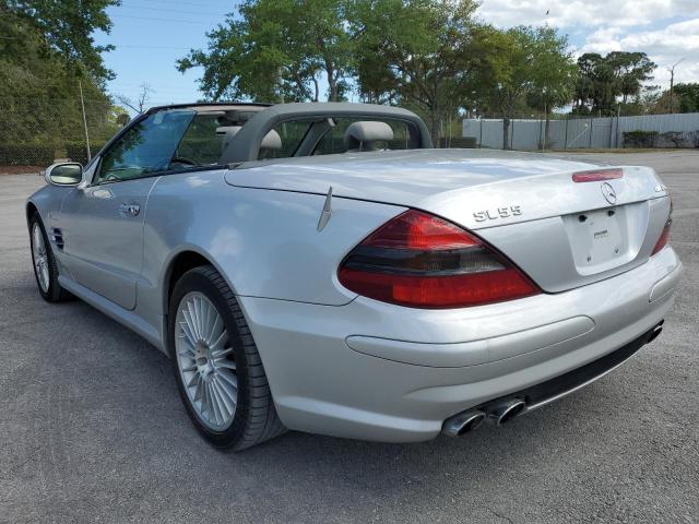 WDBSK74F73F037878 - 2003 MERCEDES-BENZ SL 55 AMG SILVER photo 2