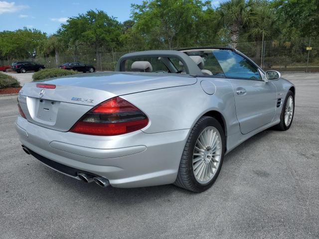 WDBSK74F73F037878 - 2003 MERCEDES-BENZ SL 55 AMG SILVER photo 3