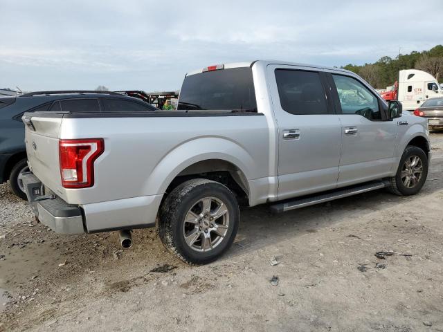 1FTEW1CF3FKE30127 - 2015 FORD F150 SUPERCREW SILVER photo 3