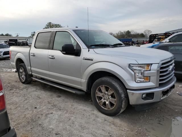 1FTEW1CF3FKE30127 - 2015 FORD F150 SUPERCREW SILVER photo 4