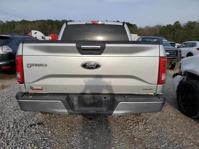 1FTEW1CF3FKE30127 - 2015 FORD F150 SUPERCREW SILVER photo 6
