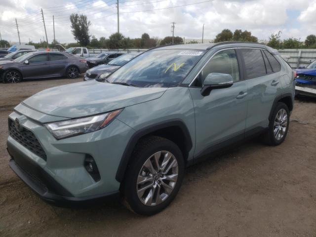 JTMC1RFV5PD101040 - 2023 TOYOTA RAV4 XLE PREMIUM GRAY photo 1