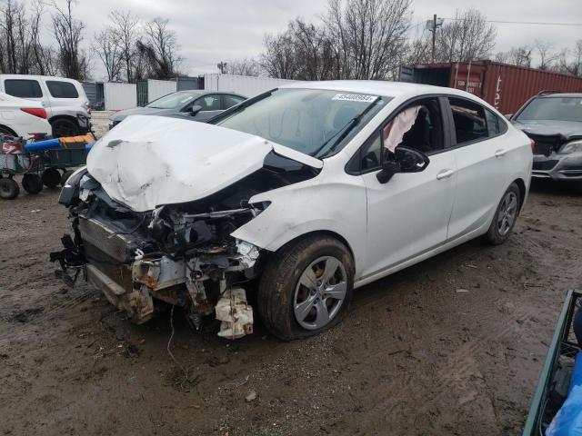 1G1BC5SM7H7217618 - 2017 CHEVROLET CRUZE LS WHITE photo 1