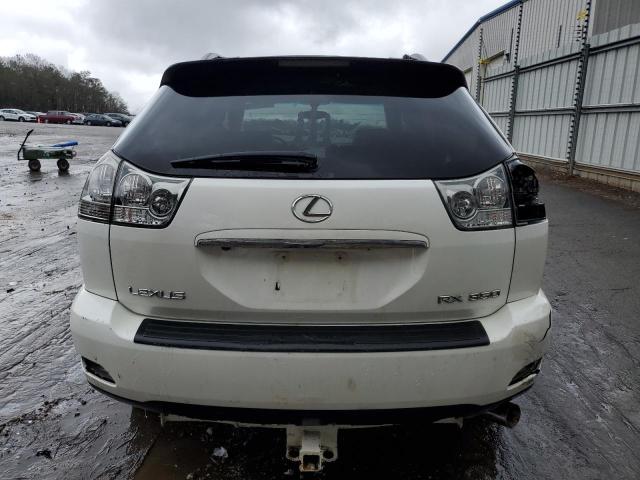 JTJGK31U570001907 - 2007 LEXUS RX 350 WHITE photo 6