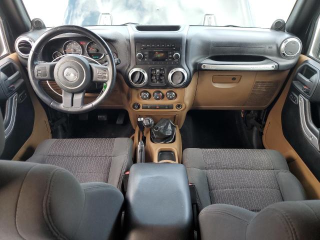 1C4BJWEG3CL173593 - 2012 JEEP WRANGLER U SAHARA BLACK photo 8