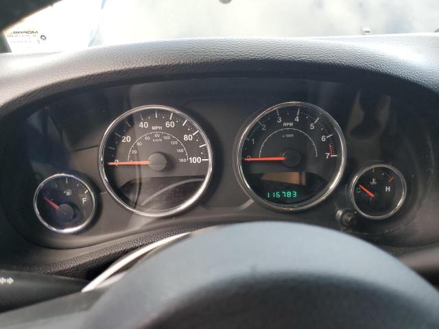 1C4BJWEG3CL173593 - 2012 JEEP WRANGLER U SAHARA BLACK photo 9