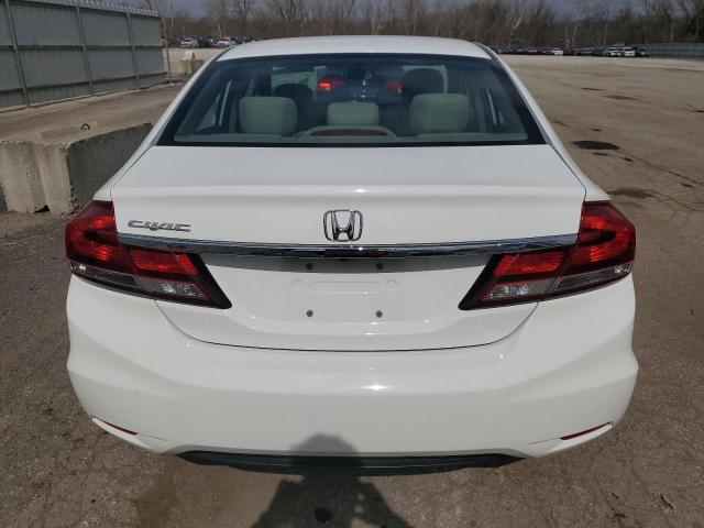 19XFB2F81DE078880 - 2013 HONDA CIVIC EX WHITE photo 6