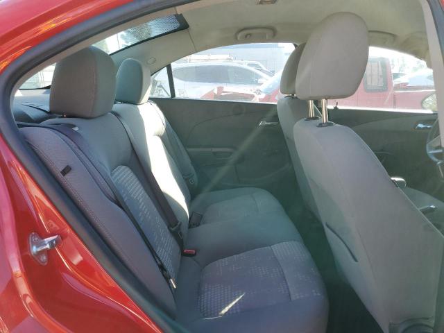 1G1JA5SH7C4160822 - 2012 CHEVROLET SONIC LS 红色 照片 10