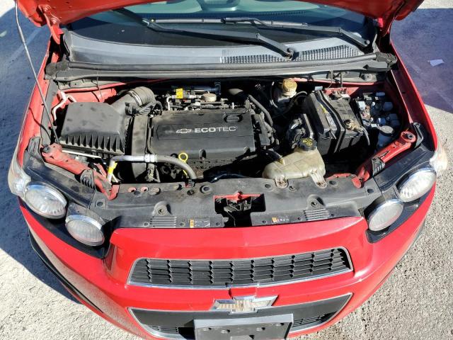1G1JA5SH7C4160822 - 2012 CHEVROLET SONIC LS 红色 照片 11