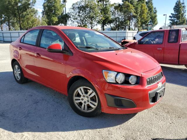 1G1JA5SH7C4160822 - 2012 CHEVROLET SONIC LS 红色 照片 4