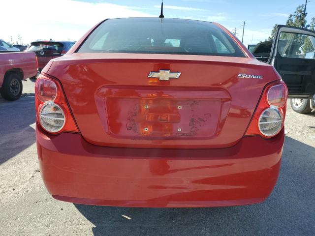 1G1JA5SH7C4160822 - 2012 CHEVROLET SONIC LS 红色 照片 6
