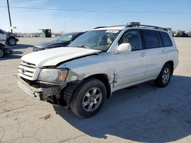 JTEGP21A670134787 - 2007 TOYOTA HIGHLANDER SPORT WHITE photo 1