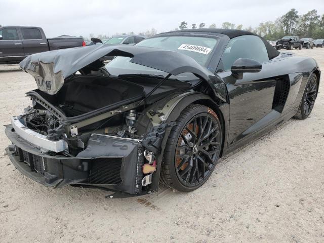 WUAVACFX8J7900987 - 2018 AUDI R8 SPYDER BLACK photo 1