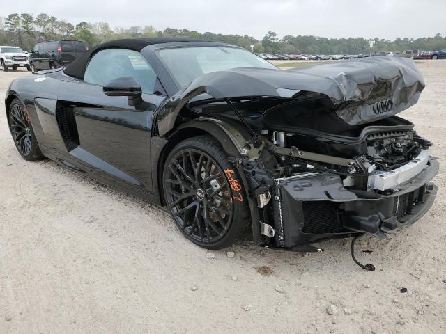 WUAVACFX8J7900987 - 2018 AUDI R8 SPYDER BLACK photo 4