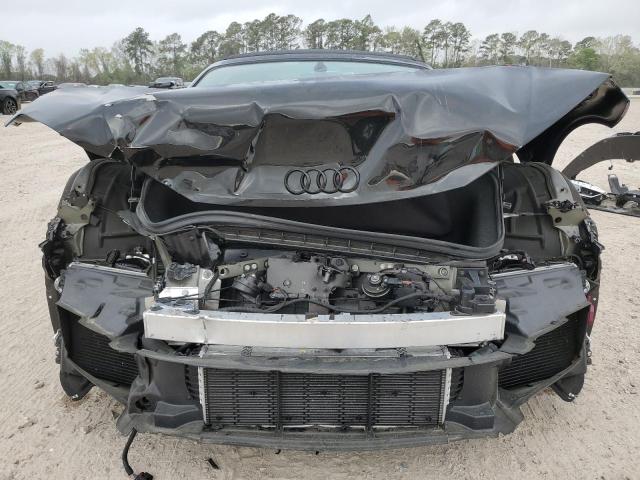 WUAVACFX8J7900987 - 2018 AUDI R8 SPYDER BLACK photo 5