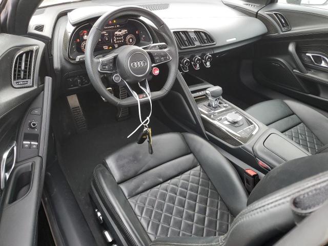 WUAVACFX8J7900987 - 2018 AUDI R8 SPYDER BLACK photo 8