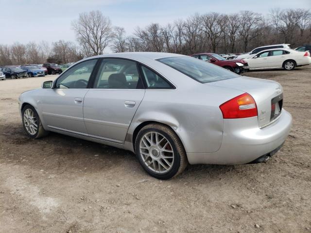 WAULD64B83N111674 - 2003 AUDI A6 2.7T QUATTRO SILVER photo 2