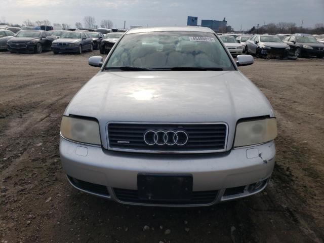 WAULD64B83N111674 - 2003 AUDI A6 2.7T QUATTRO SILVER photo 5