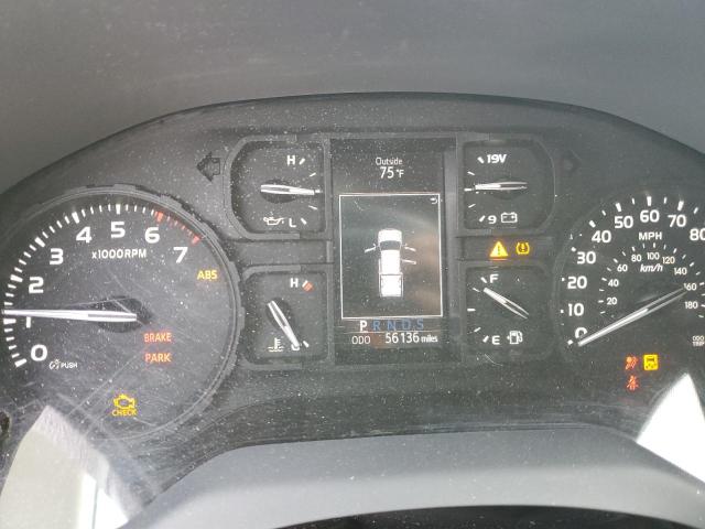 5TFRM5F10KX142481 - 2019 TOYOTA TUNDRA DOUBLE CAB SR/SR5 WHITE photo 9