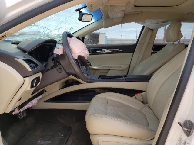 3LN6L2G97DR826993 - 2013 LINCOLN MKZ WHITE photo 7