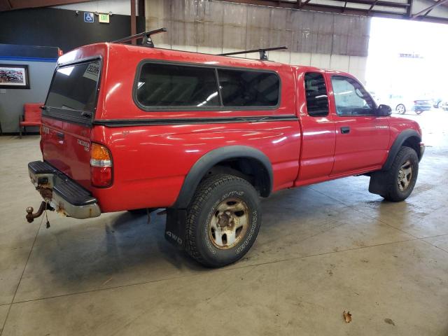 5TEWM72N91Z804489 - 2001 TOYOTA TACOMA XTRACAB RED photo 3