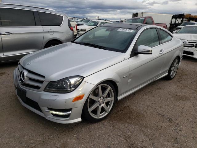 WDDGJ8JB0CF899928 - 2012 MERCEDES-BENZ C 350 4MATIC SILVER photo 1