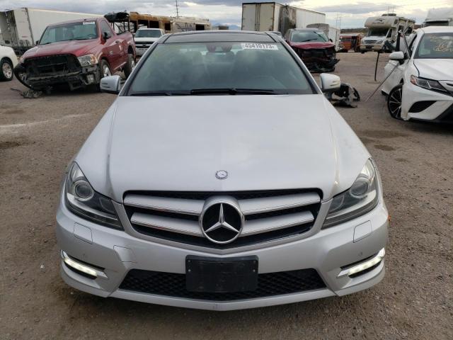 WDDGJ8JB0CF899928 - 2012 MERCEDES-BENZ C 350 4MATIC SILVER photo 5