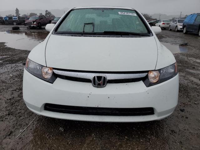 2HGFA16806H513829 - 2006 HONDA CIVIC EX WHITE photo 5