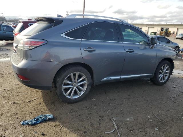 2T2BC1BA6FC003510 - 2015 LEXUS RX 450H GRAY photo 3