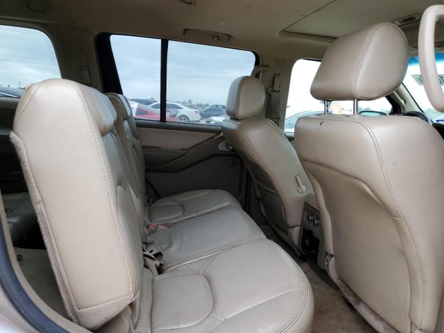 5N1AR18W76C669362 - 2006 NISSAN PATHFINDER LE 米色 照片 10