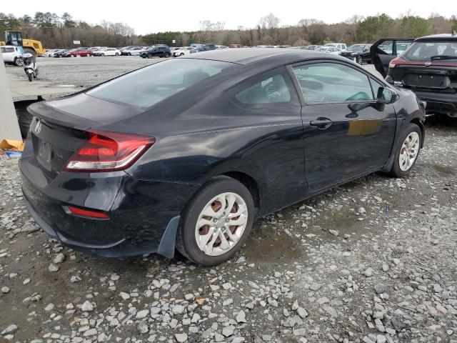 2HGFG3B55EH505410 - 2014 HONDA CIVIC LX BLACK photo 3