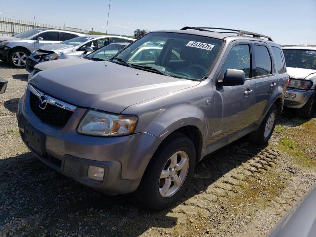 4F2CZ49H18KM12947 - 2008 MAZDA TRIBUTE HYBRID GRAY photo 1